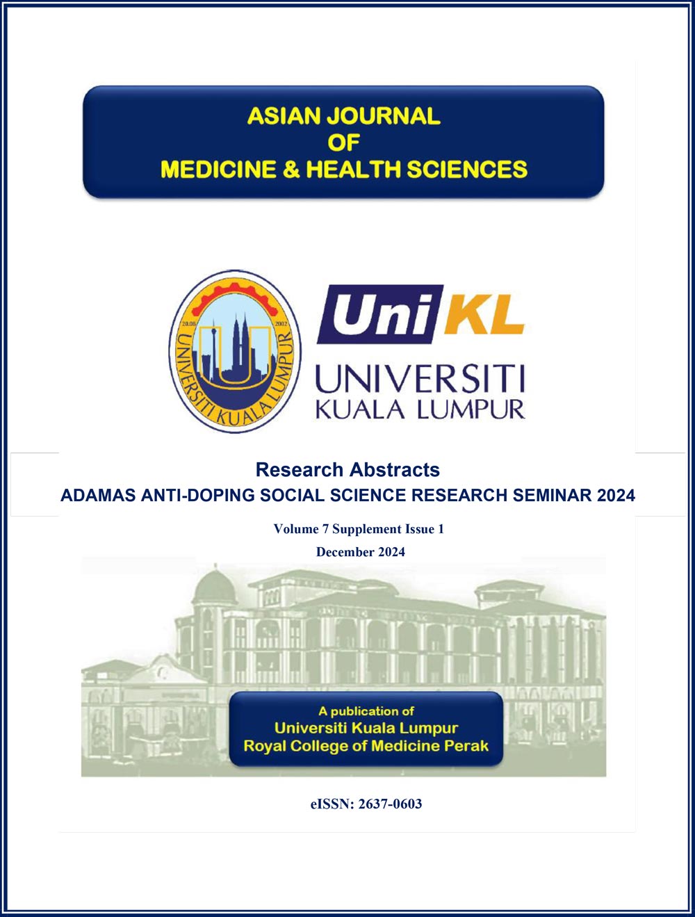 Asian Journal of Medicine & Health Sciences